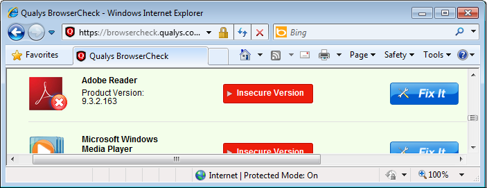 insecure browser