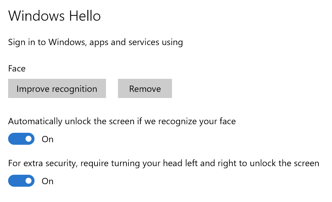 Windows Hello: How to Log Into Windows With Your Face or